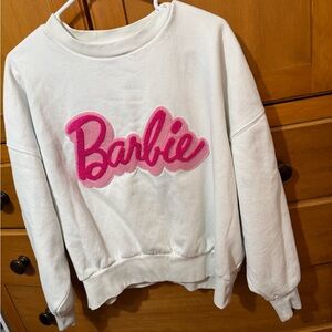 Wrangler White and Pink Crew Neck Sweater